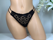 Load image into Gallery viewer, Strap Up Lace G-String
